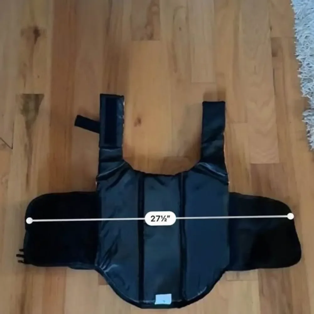 Orange Dog Life Jacket Size Large